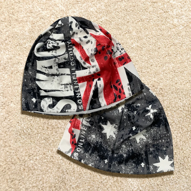 Jersey con estampado de estrellas y bandera nacional de las cuatro estaciones, sombrero informal de calle, diseño con estampado de cúpula