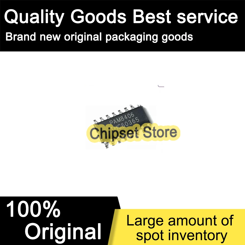 10pcs/lot PAM8406DR PAM8406 SOP IC 100% Brand new