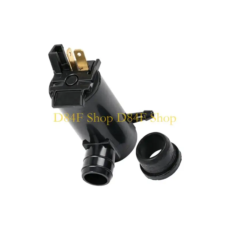 D84F Windshield Fluid Motor with 2 Contacts for Front Washer Repair Cleaning