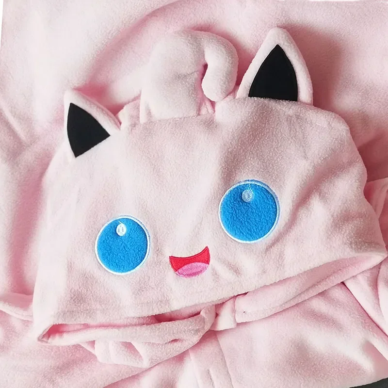 تاكارا تومي الكبار Jigglypuff نيسيي Kigurumi تأثيري حلي منامة هالوين عيد الميلاد منامة أنيمي لينة الدافئة وتتسابق #3