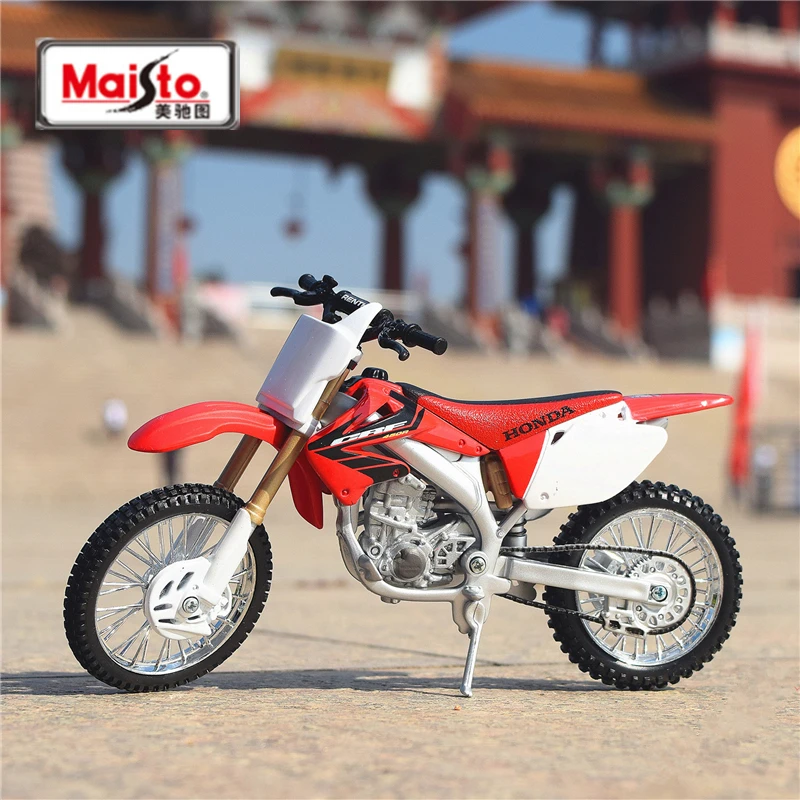 

Maisto 1:12 HONDA CRF 450R Alloy Cross-country Motorcycle Model Simulation Metal Racing Motorcycles Model Collection Kids Gift