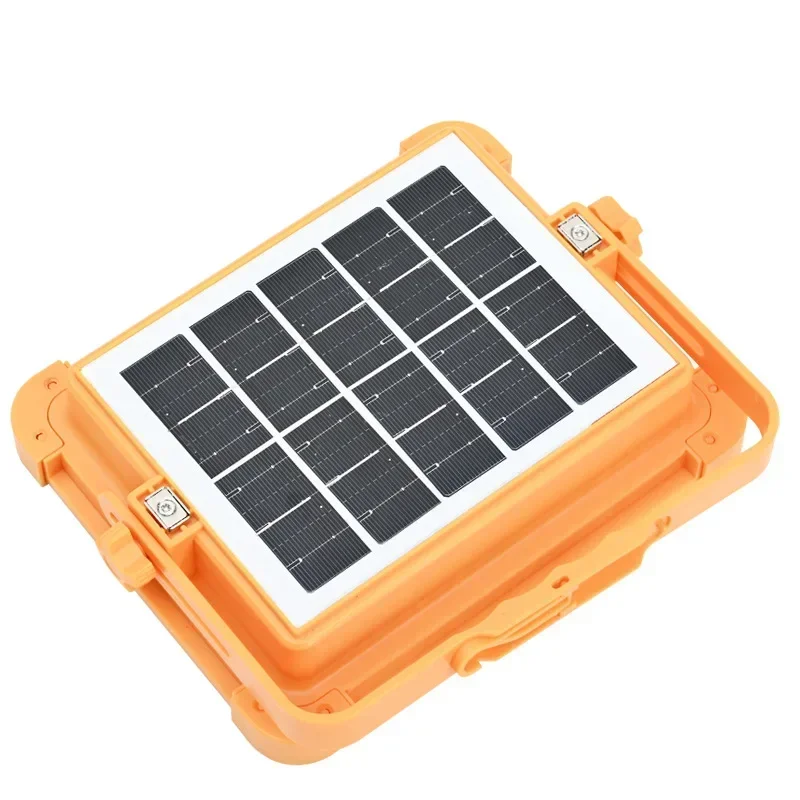 Solar powered portable lights,charging floodlights,outdoorcamping lights,portable ultra brighthousehold mobileemergency lighting