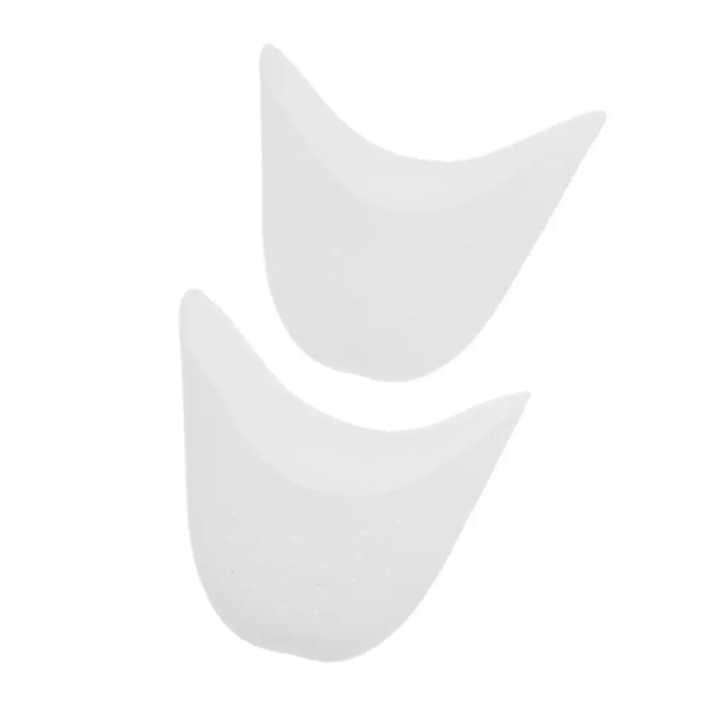 Gel Toe Caps Ballet Pointe Cover Foot Cushion Pads Silicone Protector Shoe Pads for Runners and Athletes