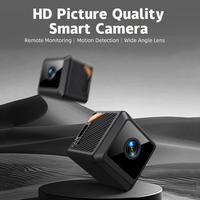 W02 Wireless WiFi Camera Smart Monitor 1080P HD Surveillance Cameras Sensor Camcorder Camera Mini Video Recorder for Home Indoor