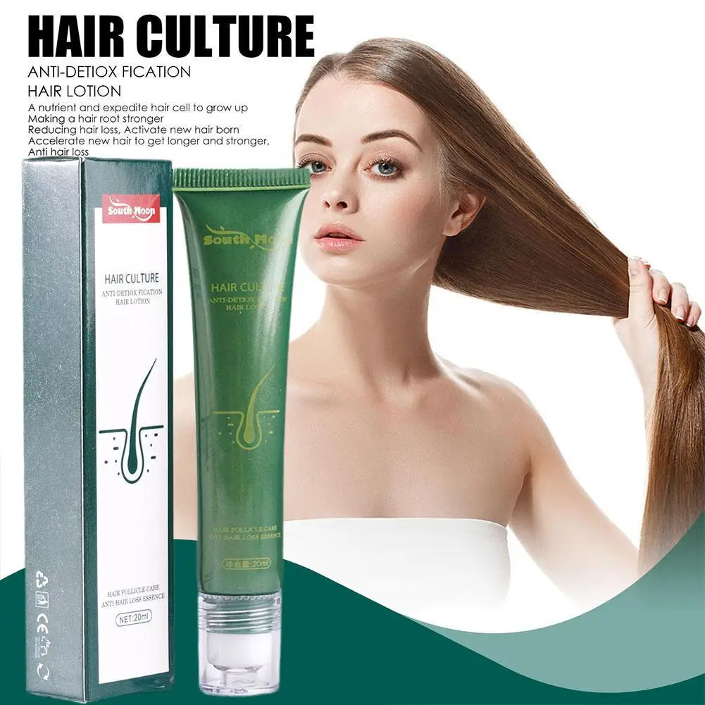 

2024 Biotin Fast Essential Oil Hair Regrowth Serum Hair Thinning Roller Massage Treat Anti-Hair Loss For Women Men