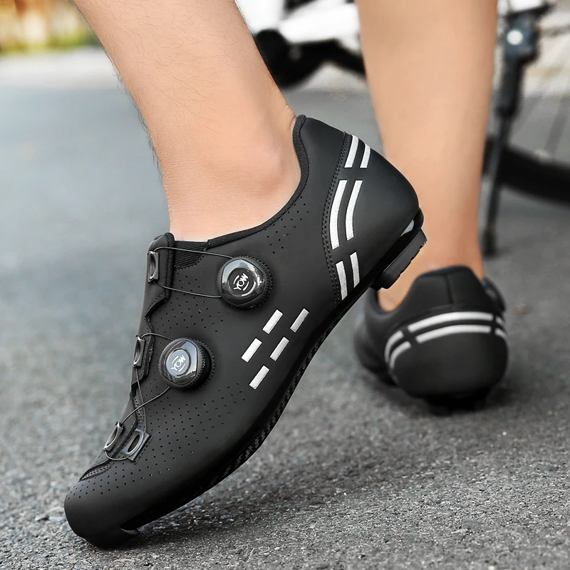 Hochwertige Fahrradschuhe Herren SPD selbstsichernde Rennrad-Sportschuhe Damen MTB Mountain rutschfeste Fahrradschuhe 36-47 – Detail 12