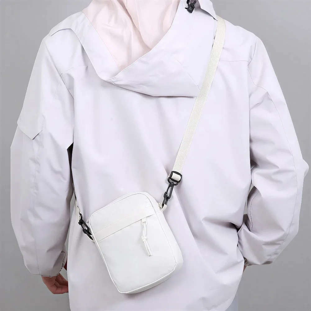 Minimalist Crossbody Bag Casual Men's Women's Shoulder Pouch Lightweight Outdoor Travel Phone Bag Versatile Purse