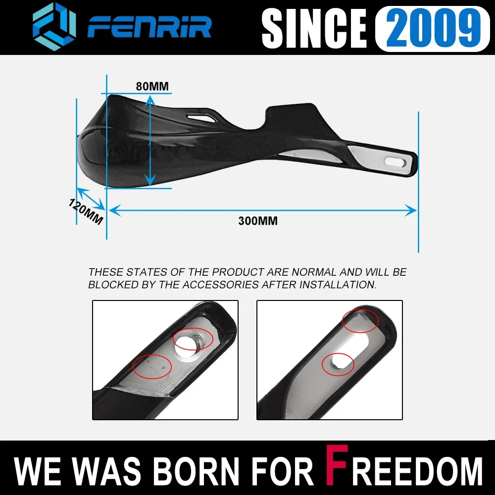 FENRIR 22mm/28mm Motorcycle Hand Guards Handguard for Husqvarna KTM Suzuki Kawasaki Yamaha Honda Ducati Gas Gas Husaberg Beta