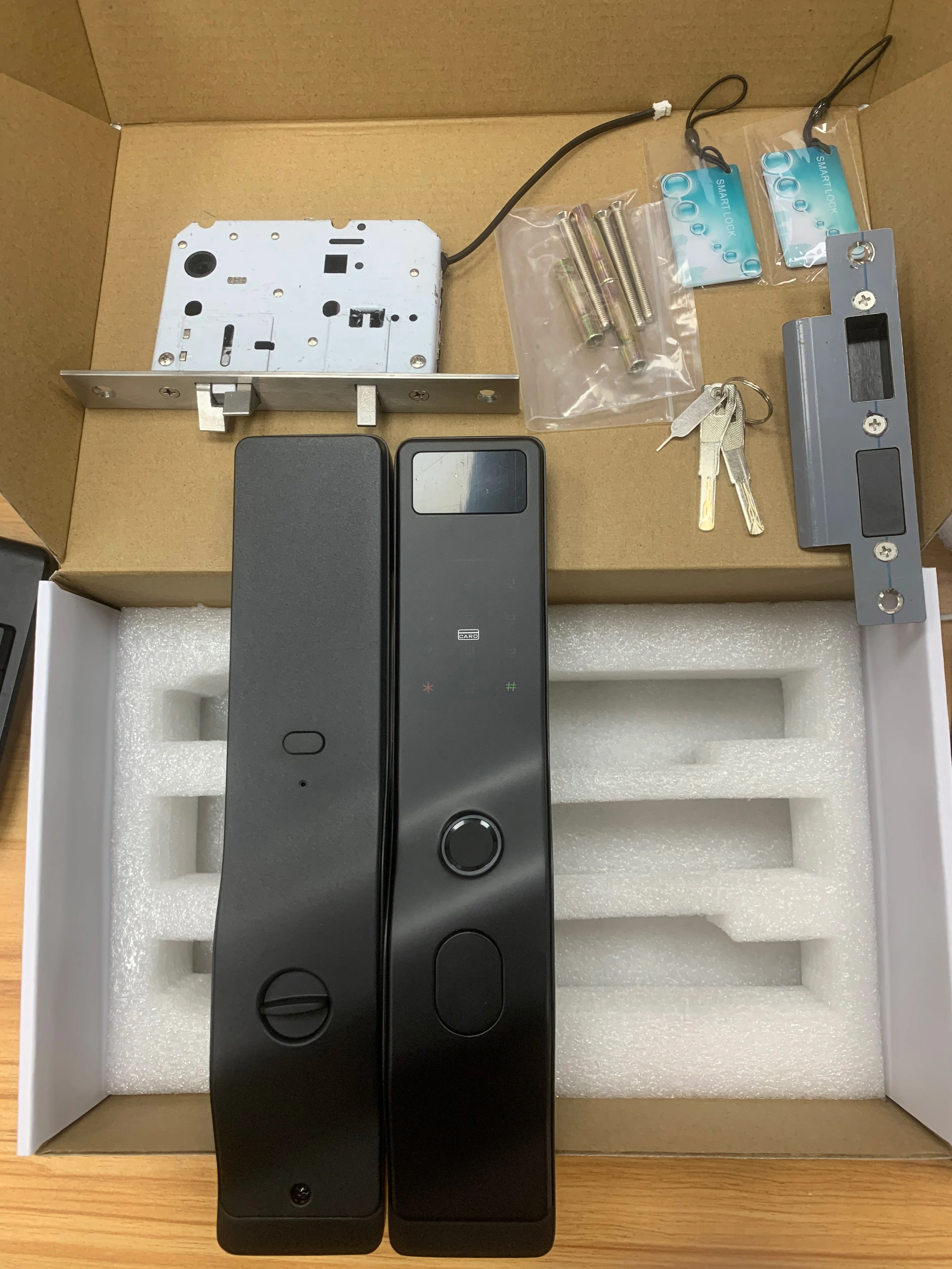 Glomarket Intelligent Fingerprint Lock App Control Digital Biometric Fingerprint Password Tuya Smart Lock