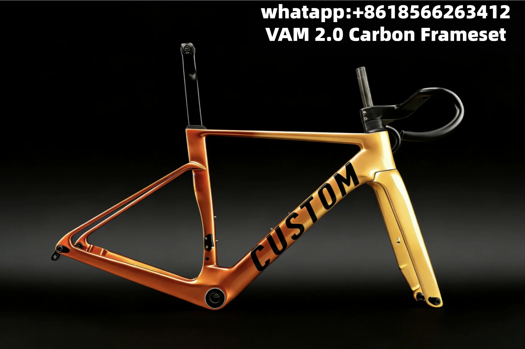 

Карбоновая рама для шоссейного велосипеда 2025 T1100 OSTRO VAM 2.0 с дисковыми тормозами и рулем, изготовленная методом EPS-формования, легкая, размеры 45, 49, 52, 54, 56, 58 см