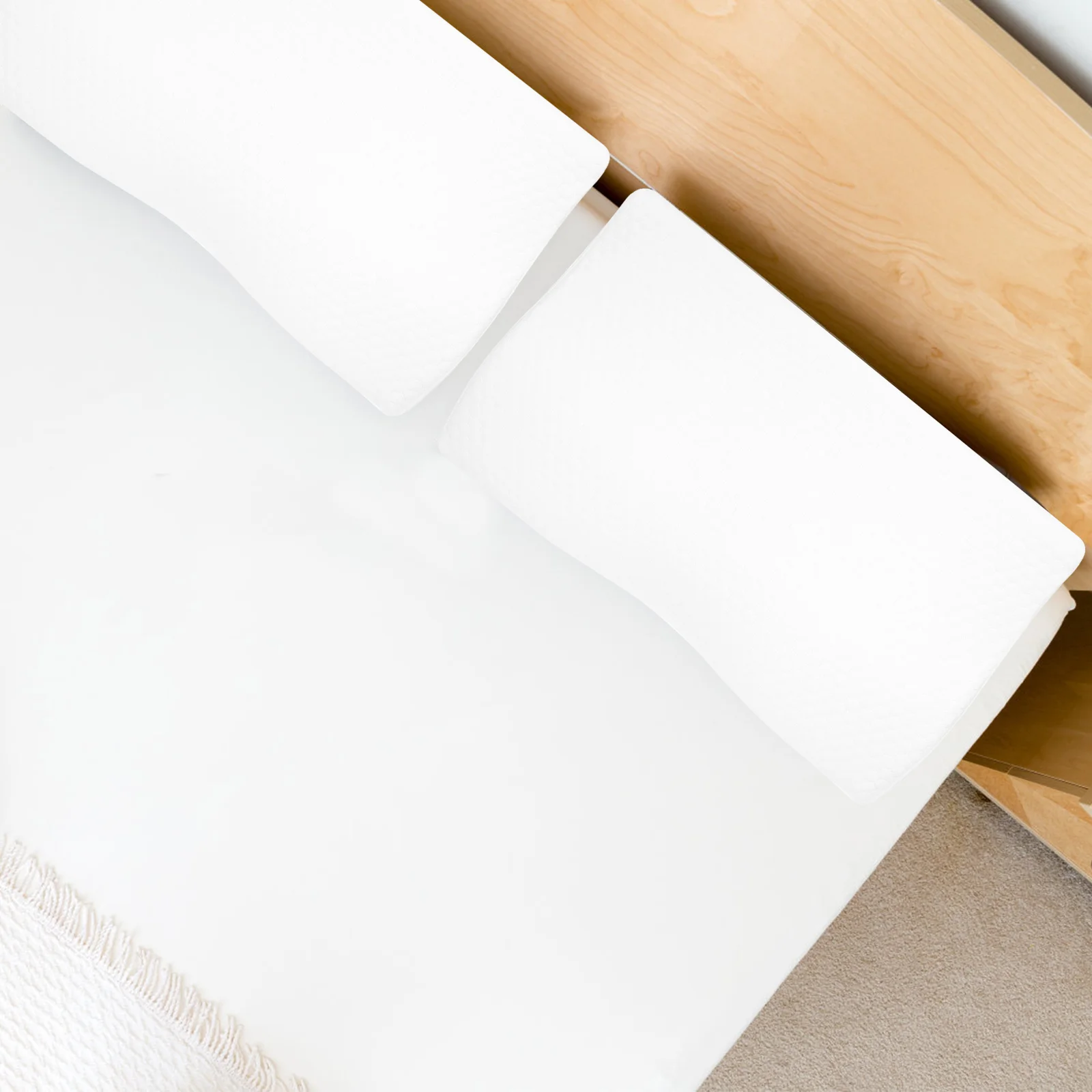 

Ergonomic Memory Foam Neck Pillow Supports Cervical Spine Reduces Snoring Sleeping Pillow for Home Use Comfortable Non Flat