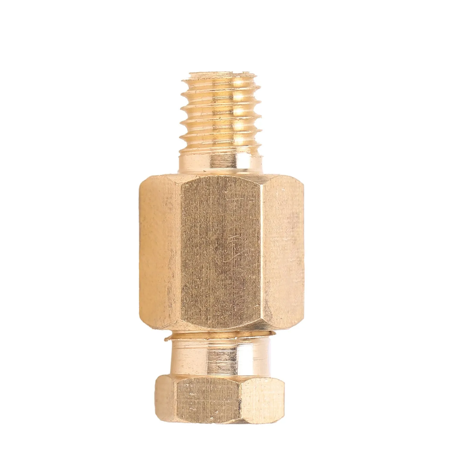 Picture 7: Hose Connector Pipe Connection Adapter Pipe Nipple Brass Thread Straight Fitting Connection Adapter Industrial Piping Supplies
