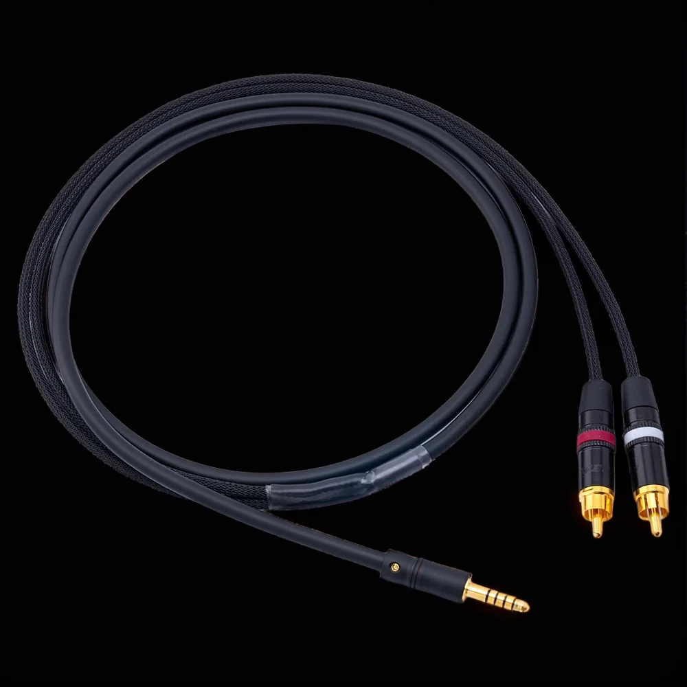 ■ Japonia Mogami 2534 Hifi 4,4 mm do 2rca męski zbalansowany kabel audio Neutrik Rean Mps pozłacane wtyki |    Kabel wzmacniacza odtwarzacza