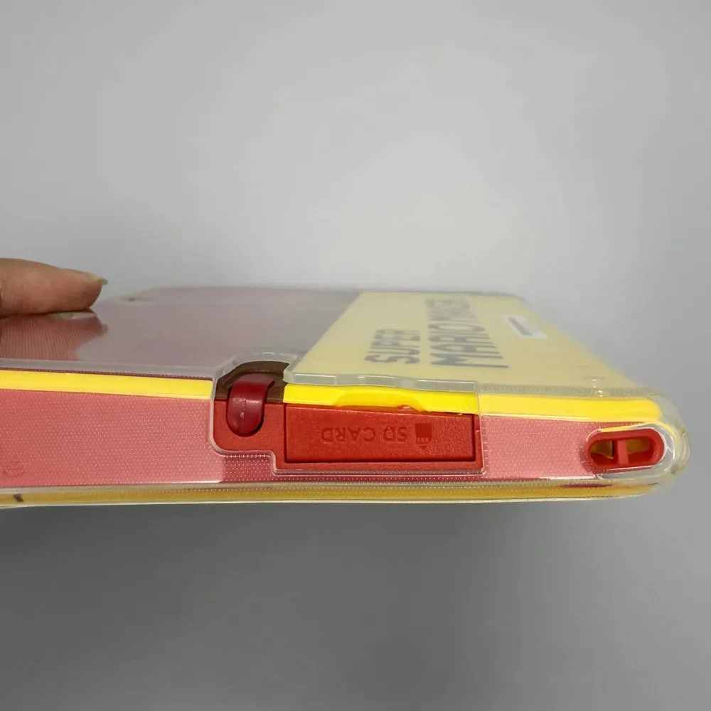 High Quality TPU Silicone Sleeve for 2DS Handheld Soft Crystal Case Game Console Protective Case.