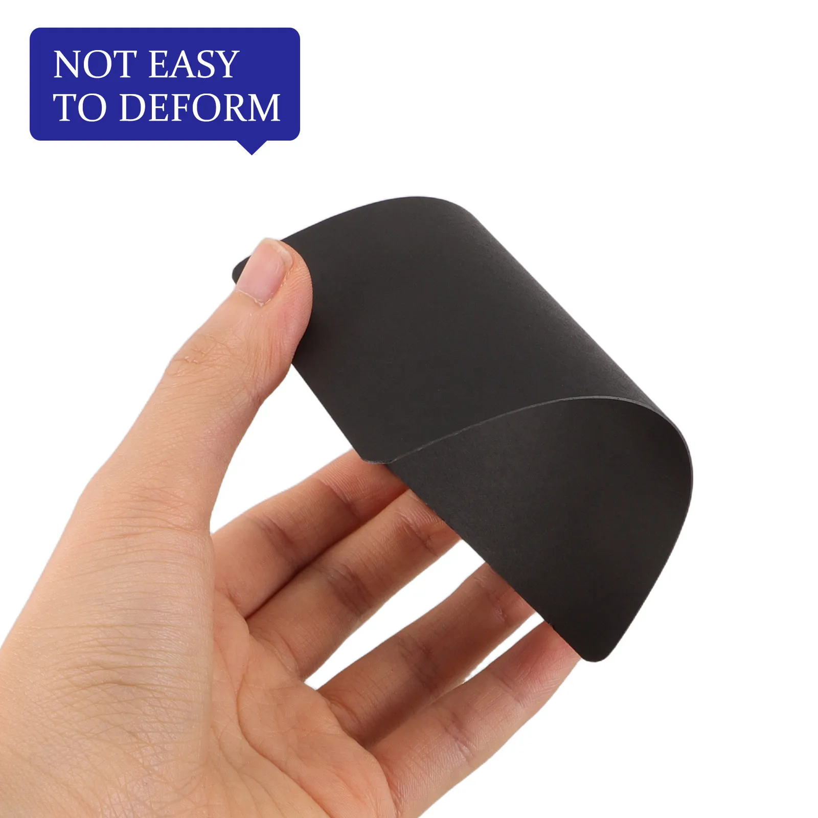 100Pcs Black Blank Flashcards Memo Cards Mini Cardstock for Study Revision Spelling Calligraphy Practice DIY Crafts Invitations