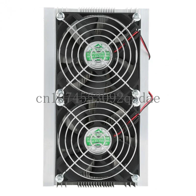 Thermoelectric Peltier Refrigeration Cooling System Kit 12V 120W 10A  Semiconductor Cooler  Conduction Module Double Fans