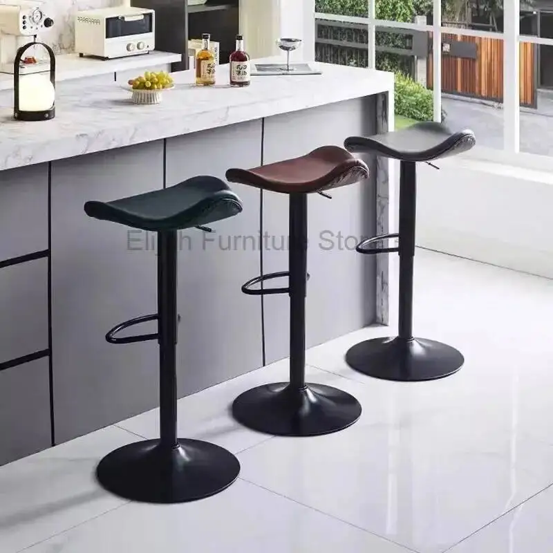 

And Modern Bar Rotating Chair Minimalist Lifting Bar Stool Luxurious Home Fashion Furniture Silla Bar