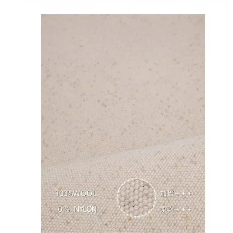 

Pure wool carpet, living room cream wind medium and ancient thickened