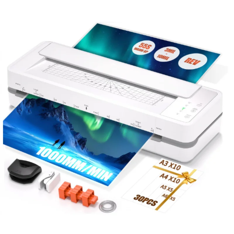 sl6316Fully Automatica3Multifunctional الراقية آلة تغليف الصور آلة الترقق الساخن آلة الترقق الباردة