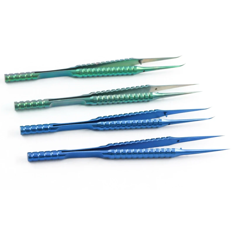 Titanium tweezers with fine tips Extra long  hardened and flyable wire Tweezers