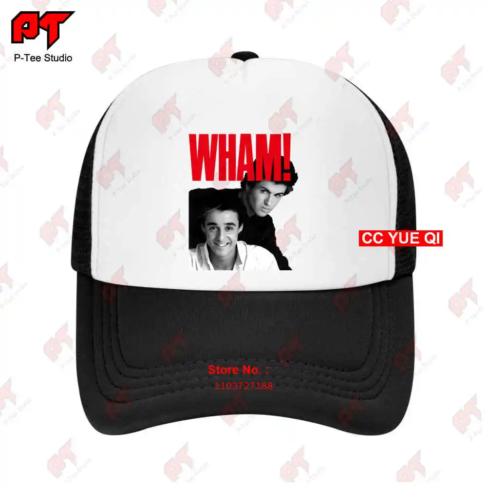 Wham George Michael Vintage Rare Duran Culture Club A Ha Abc Go Go'S Thin Screen Stars Baseball Caps Truck Cap 54YZ