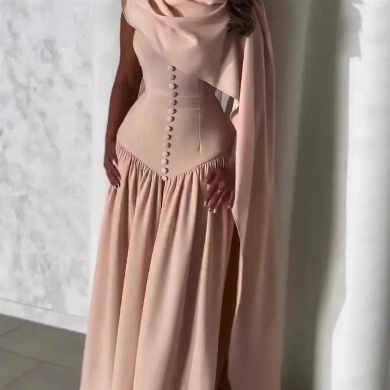 

Elegant Summer 2025 Sleeveless Long Dress Design Sense Dress High Waist A-Line Silhouette Polyester Non-Stretch City Commute