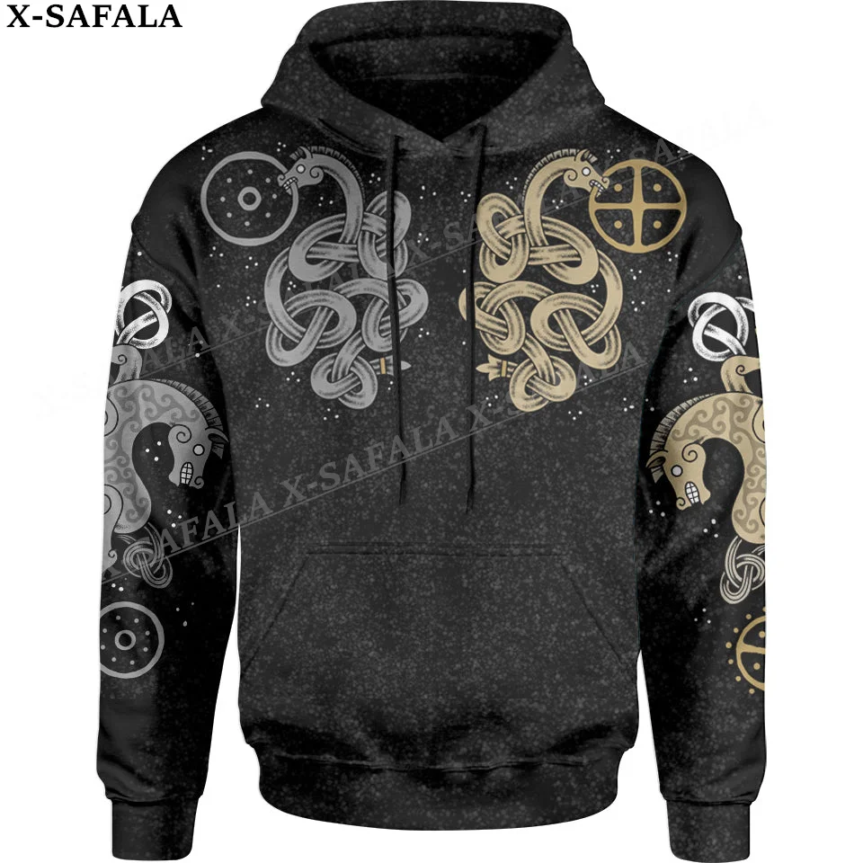 

Egypt Bushido Psychedelic Viking Mandala 3D Printed Hoodie Man Female Pullover Sweatshirt Hooded Jersey Tracksuits-3