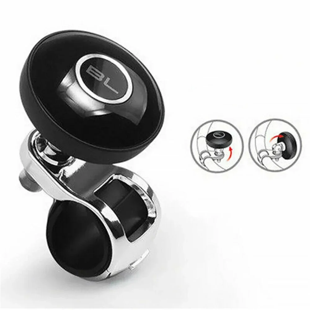 Car Turning Steering Wheel Booster Spinner Knob Aid Power Handle Assister Spinner Handle Ball Shaped Helper Hand Control