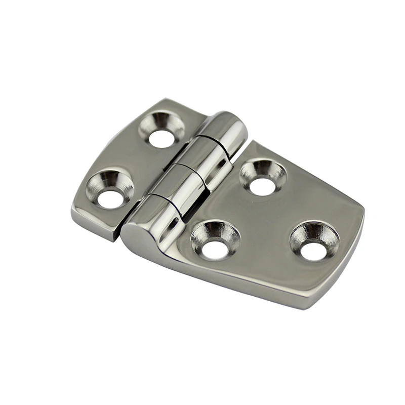 2pcs Boat Door Hinge Marine 316 Stainless Steel Hinge Short Side Door Hinge for Yacht Boat RV Marine Door Hinge