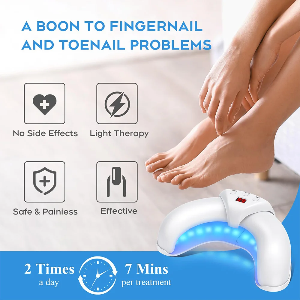 Fungal Nail Laser Device Repair Fast Nails Fungus Onychomycosis Repair Toenail Fingernail Removes Nail Fungus Foot Care Device