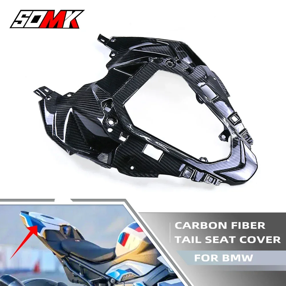 

For BMW S1000R S1000 R 2021 2022 2023 Full Carbon Fiber Rear Tail Seat Pillow Lower Cover Motorcycle Accessories Fairing Kits