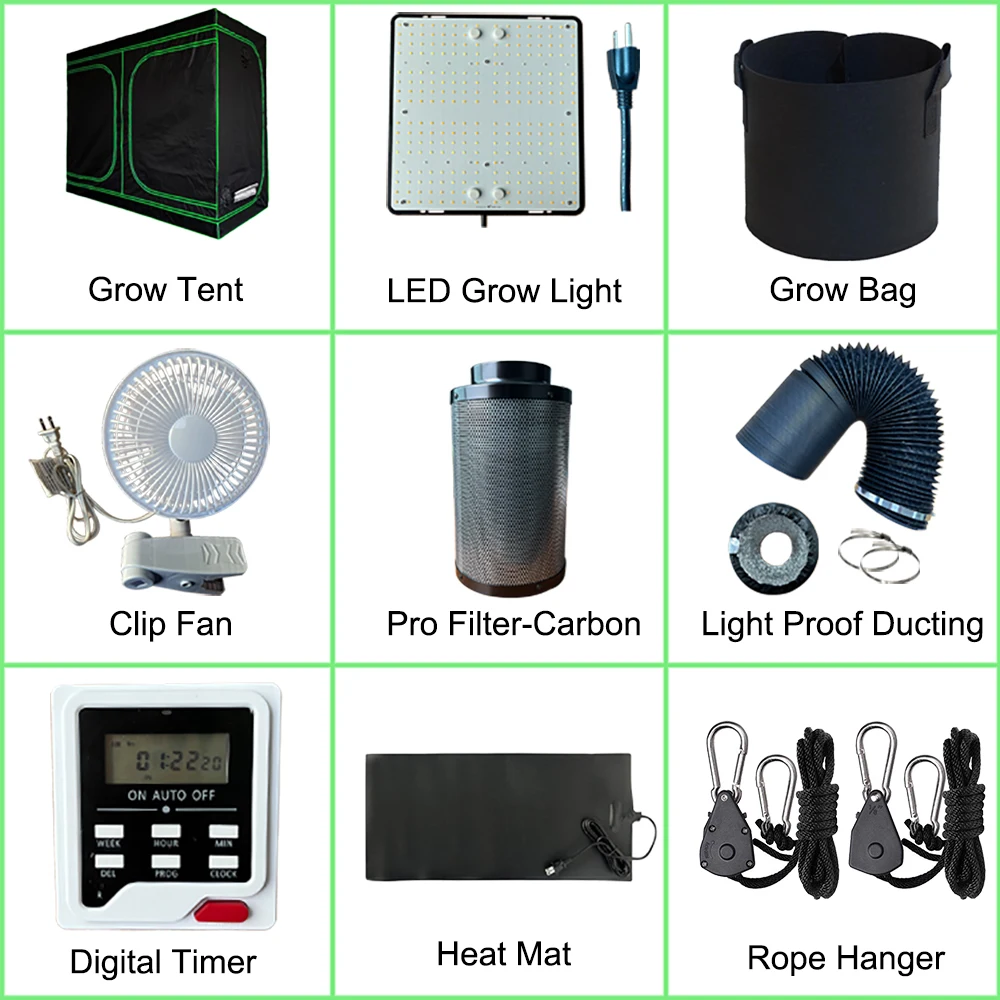 Hydroponics Small 2x2 Grow Tent 24