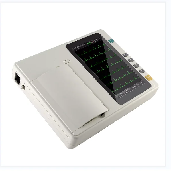 6 Channels Adult Pediatric Electrocardiogram ECG Machine