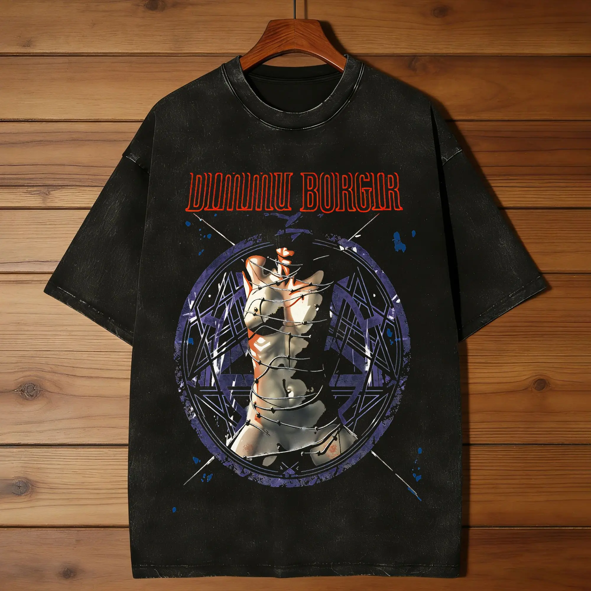 Dimmu Borgir Band T Shirt Summer  Y2K Fun T Shirts Cotton Trending Tee Shirt For Mens Short Sleeve Loose Tops