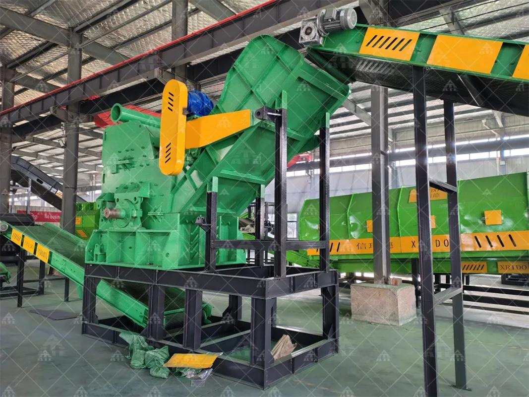 Good Price Scrap Steel Engine Motor Crusher Line Car Shell Scrap Metal Steel Iron Aluminum Hammer Mill Crusher Machine for Sale