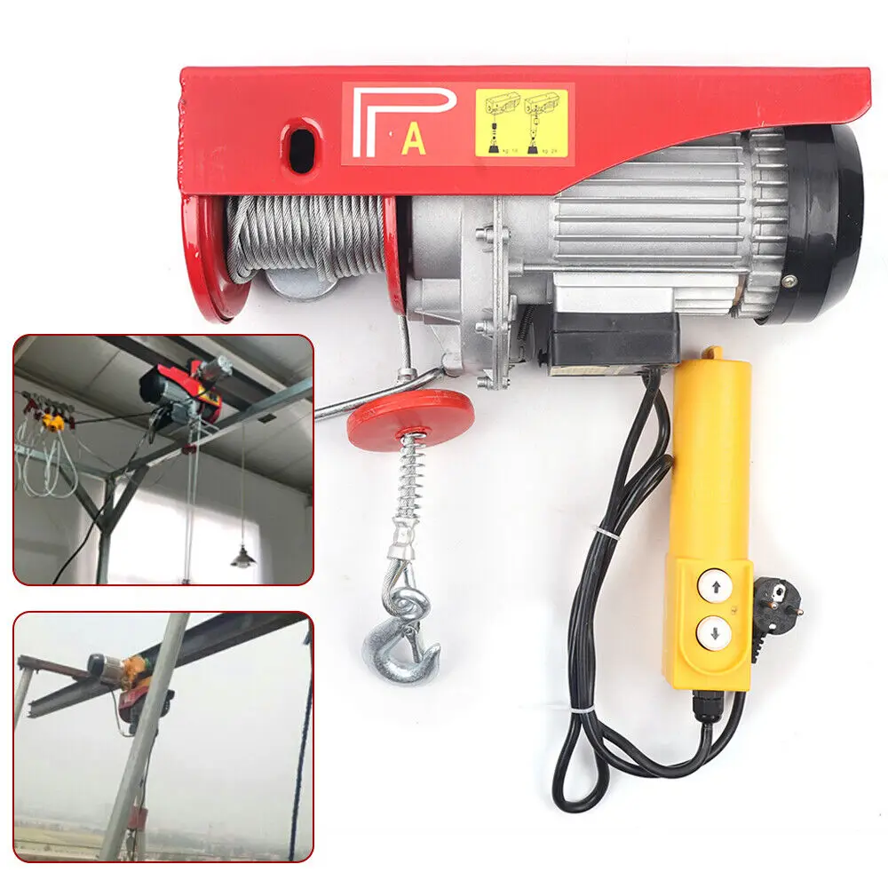 800 kg elektrischer Kettenzug, motorisierter Windenrollenblock