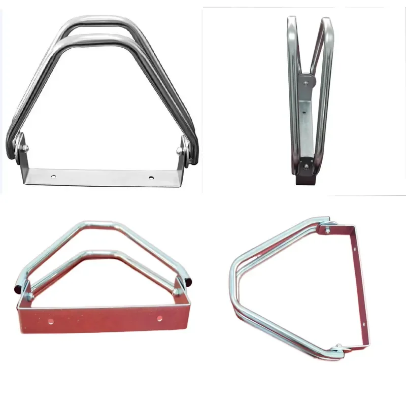 Wall Bike Rack Hitch Rack for Road/Mountain Bikes Cold Galvanized Silver Finish 30kg Load Capacity HONG SEN Brand