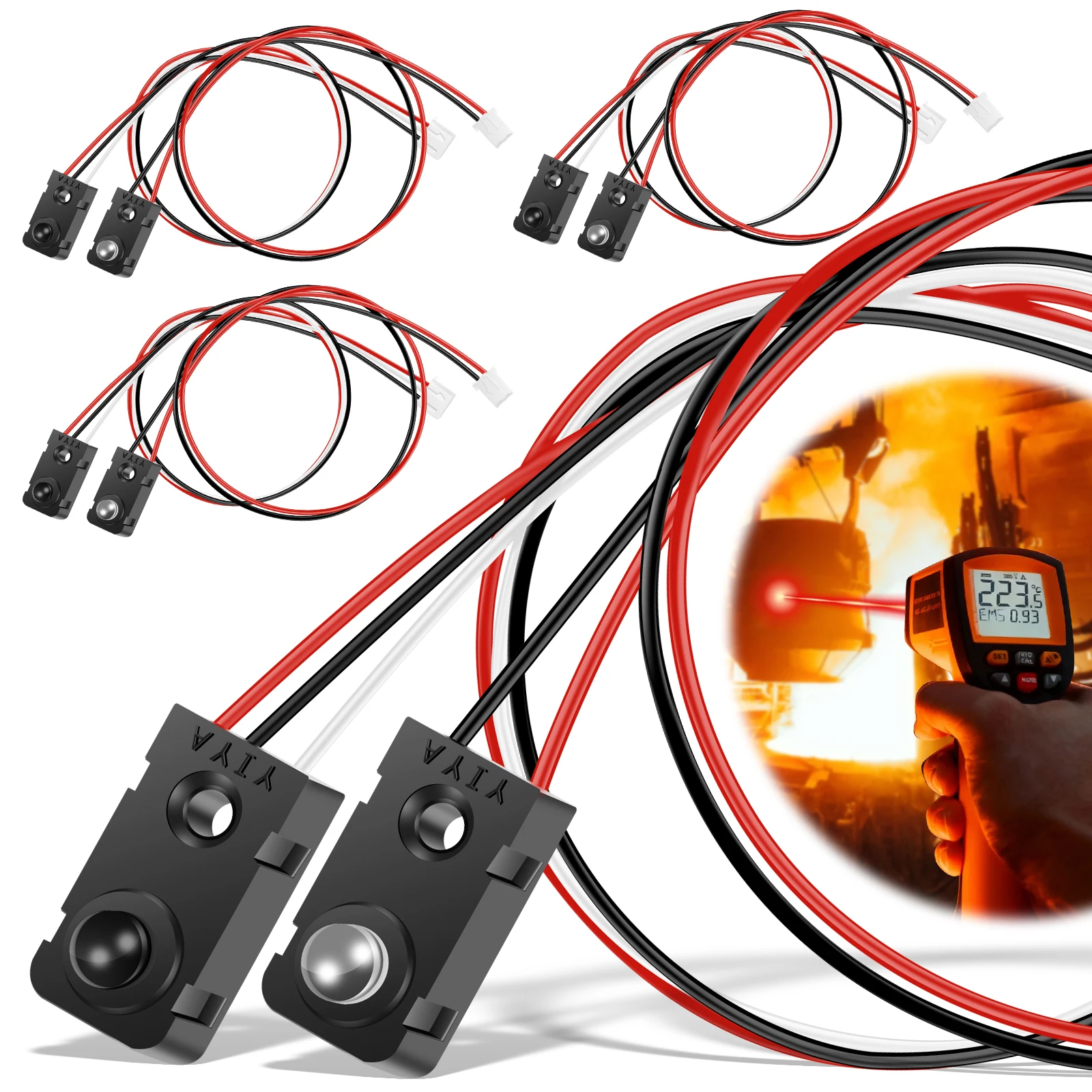 4 Pairs DC5V Infrar…