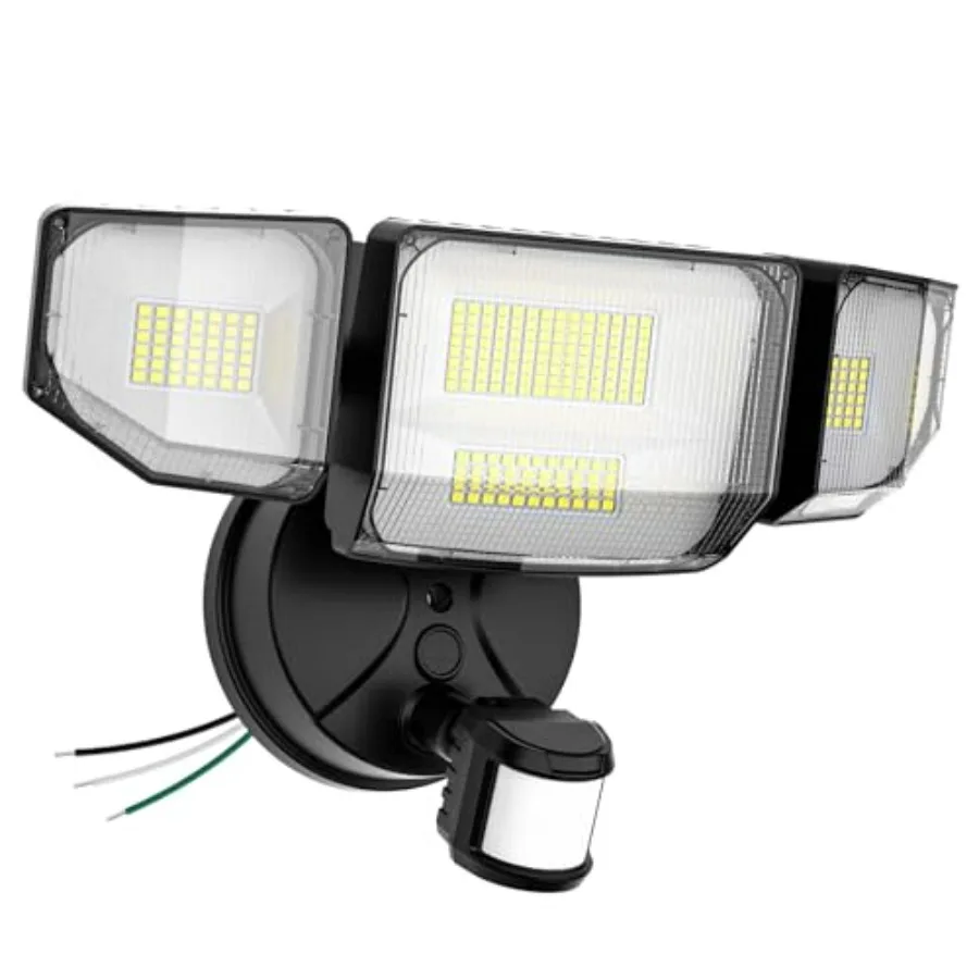 

150W 16500LM LED Flood Lights Outdoor Motion Sensor 6500K Security Lights IP65 Waterproof Dusk to Dawn for Garage Yard Porch Ba