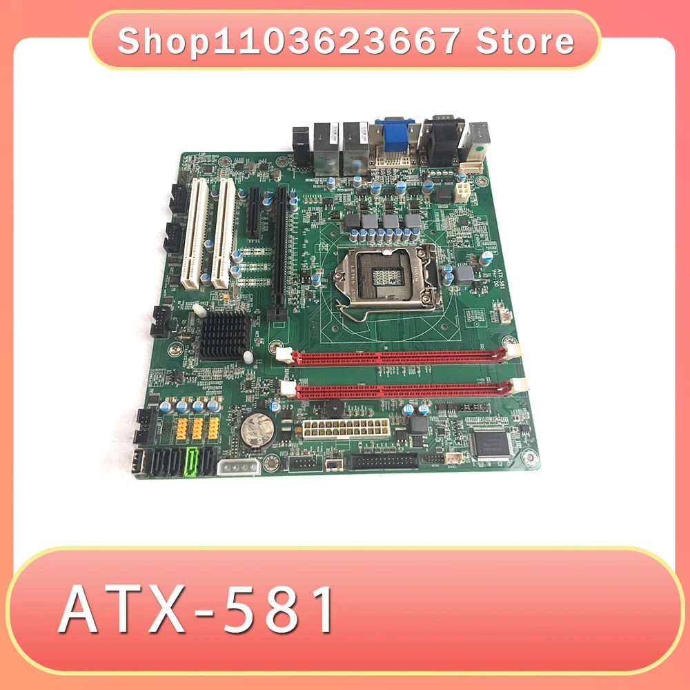 For Research and Control Motherboard 1155 Pin Industrial MICRO ATX Motherboard and i3/i5/i7 ATX-581