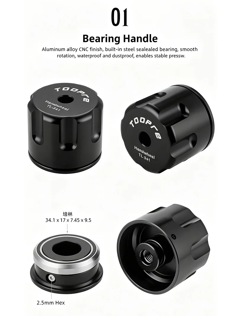 TOOPRE Kurbelschrauben-Entfernungswerkzeug 8/10 mm Schraubenschlüssel für SRAM DUB Kurbelgarnitur Fahrradkurbelabdeckung Demontage-Reparaturwerkzeug – Detail 7