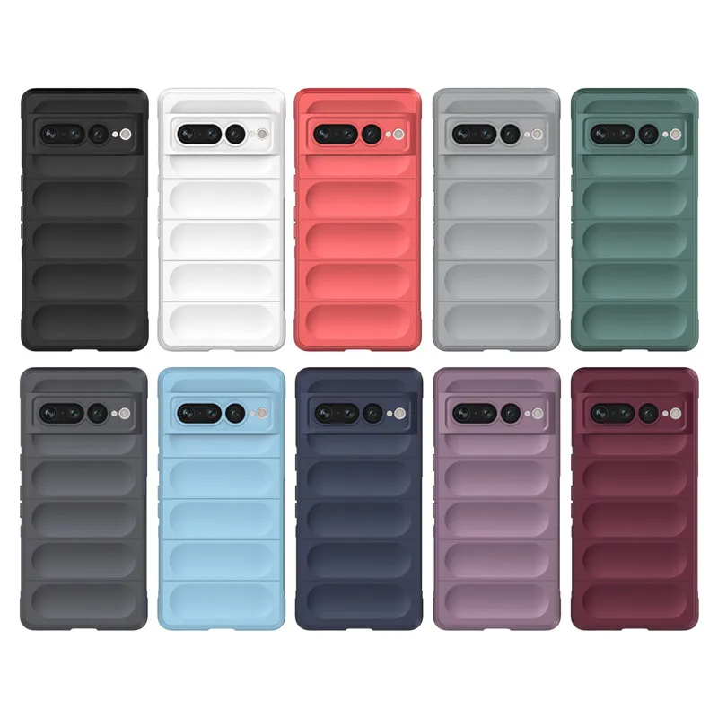 Per Google Pixel 7 Pro Cover per Pixel 7A 6A 8 7 Pro custodia paraurti in gomma antiurto in Silicone per Pixel 7 Pro Fundas 6.7 pollici