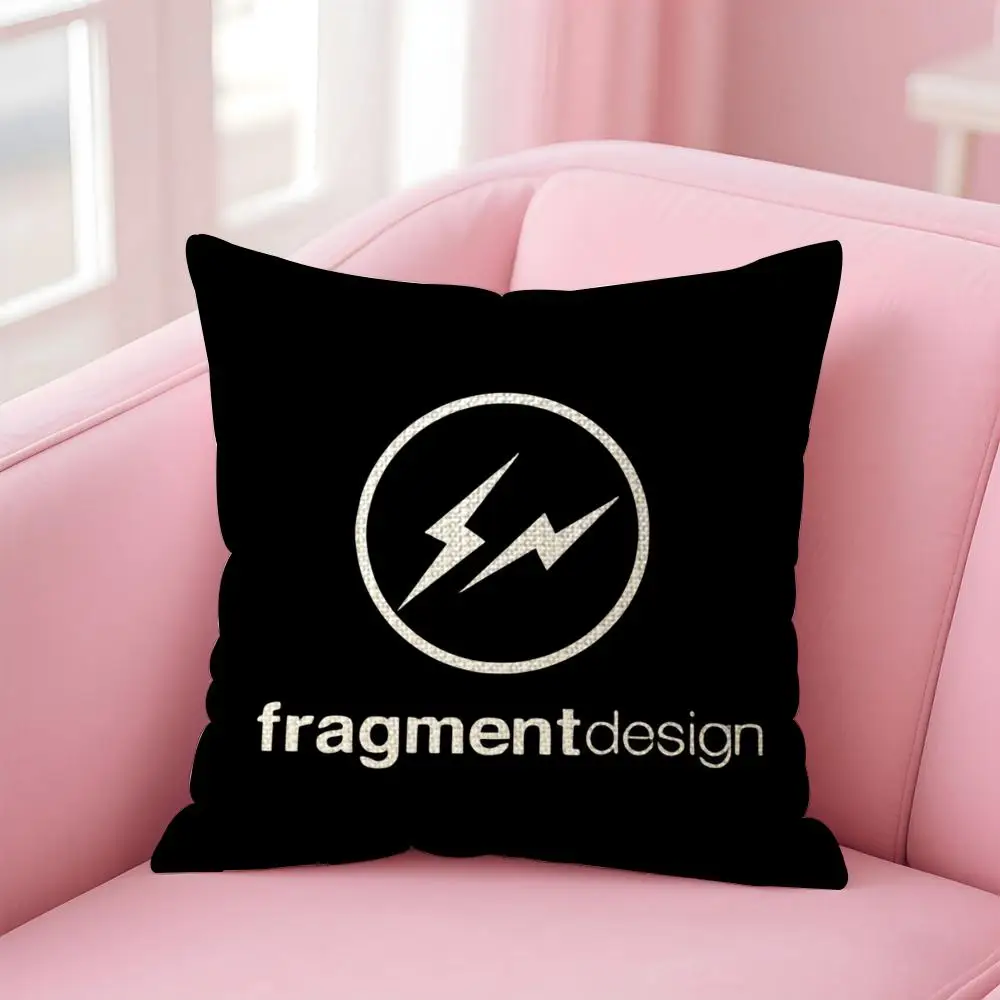 Lightning F-Fragment D-Design Cushion Cover Decorative Linen Throw Pillow Case Soft For Bed Sofa Car Home Decor