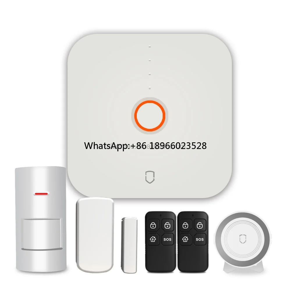 Security Alarm System GSM and TUYA WIFI smart home alarm with Android / IOS APP