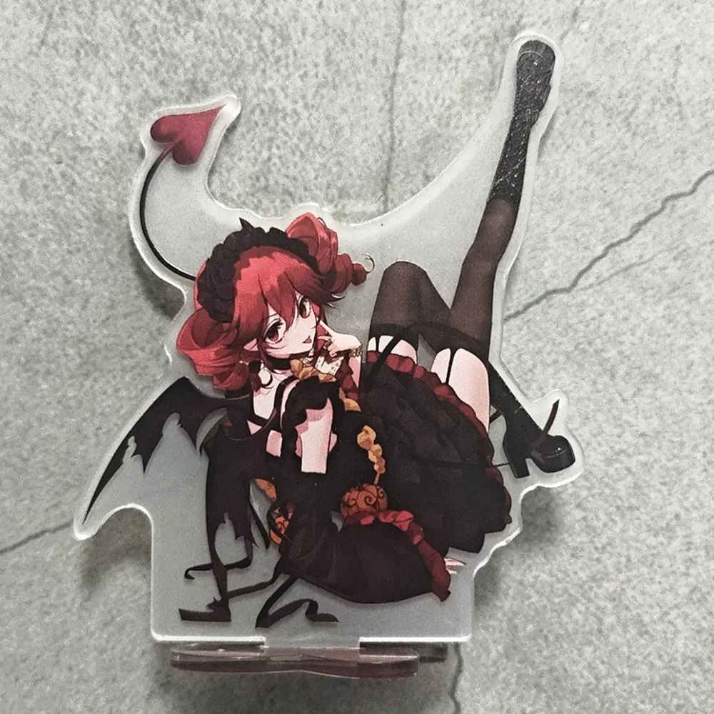 Anime Kasane Teto Cosplay Acrylic Stand Cartoon Figures Model Standing Plates Room Desktop Ornament Christmas Gifts