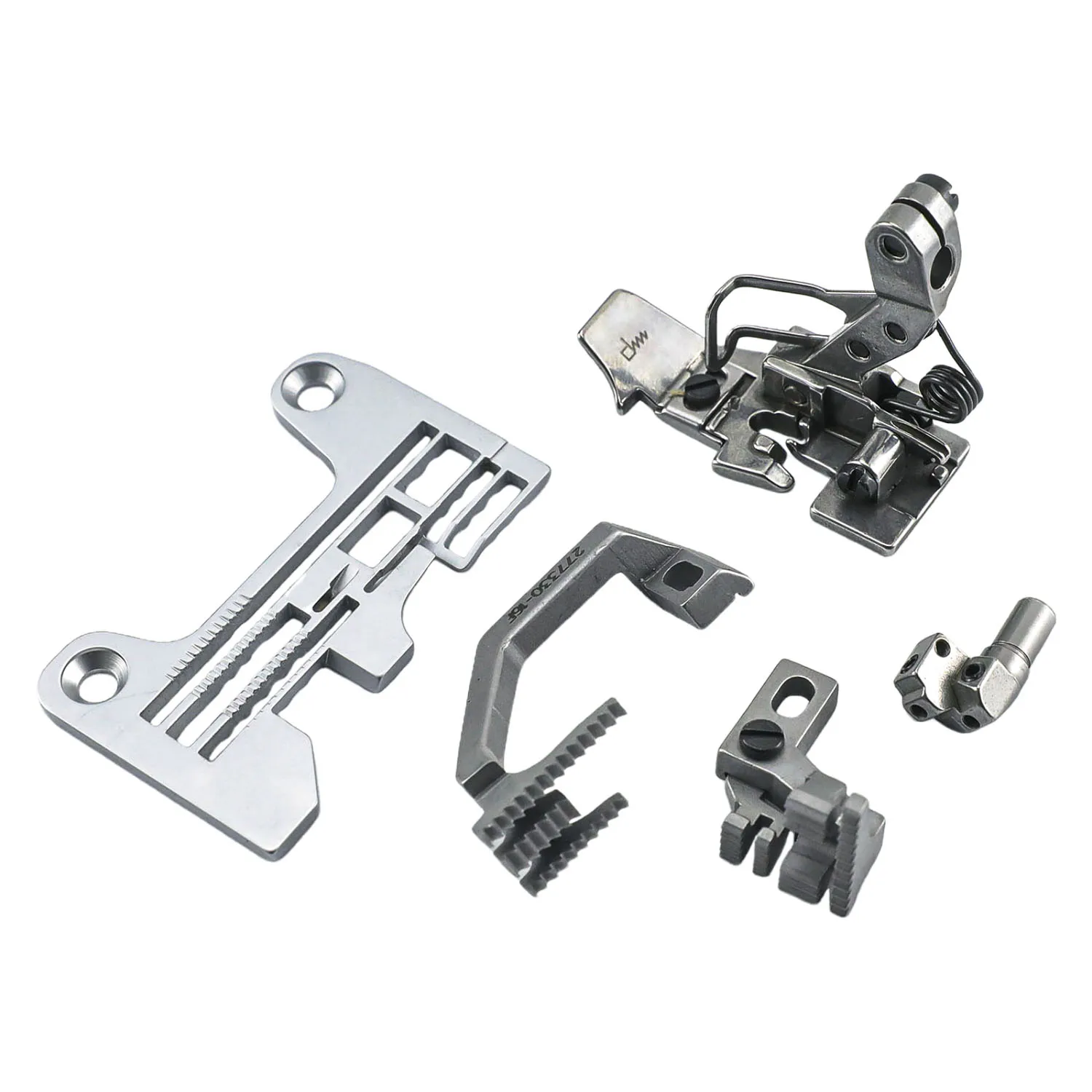 Gauge Set Fit Pegasus EX3216-03 5-Thread Overlock Sewing Machines 277517R40, 277118, 277027-92, 277330-16F+277327-16F (3x4mm)