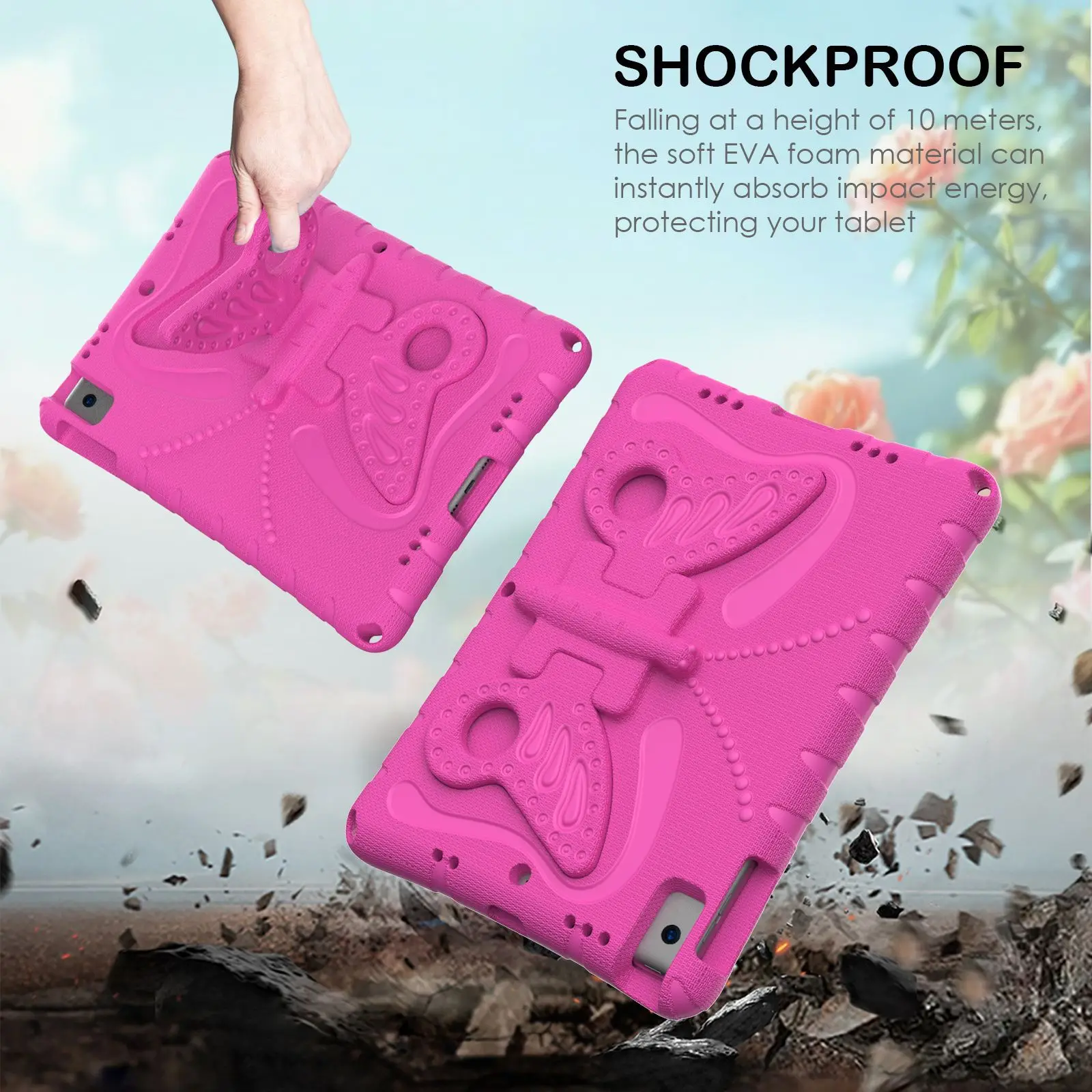 EVA Kids Case for iPad 5th 6th Gen Shockproof Cover iPad 2017 2018 9.7\