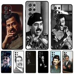 Fashion Saddam Hussein Iraq Arabic phone case For Samsung Galaxy S24 S25 S23 S22 Ultra Note 10 20 Plus S20 S21 FE Cover