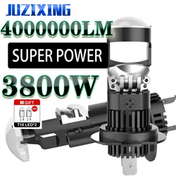 JUZIXING Auto Mini Lens 1:1 Wireless H8/H9/H11 H7 H4 9005 9006 Projector Lighthouse Fog Light RHD LHD Plug&Play on Cars Lamp