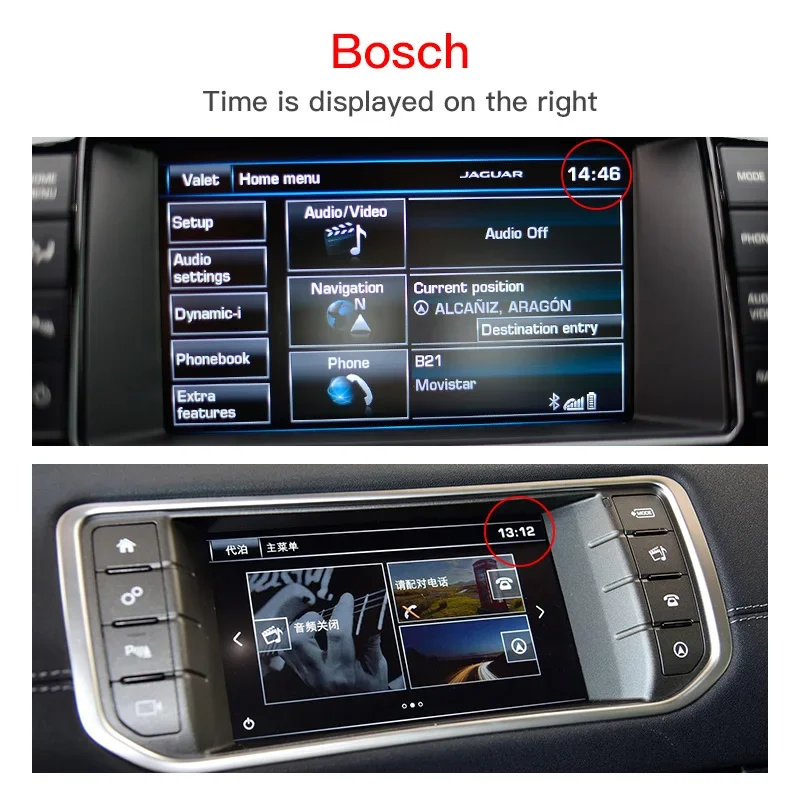Immagine 4: Per Land Rover Jaguar Bosch Discovery 4 Evoque Freelander 2 XE XF XJL: Mirroring, Airplay, Carplay Wireless, Android Auto